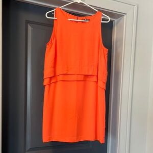 Banana Republic Bright Orange Sheath Dress